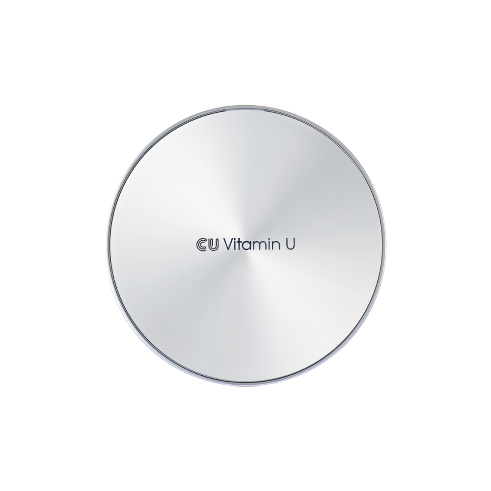CU SKIN No.21 Vitamin U Coverfit Cushionpact SPF 50+ / PA++++15g+15g - Кушон з полінуклеотидами та вітаміном U зі змінним блоком (21 тон) - фото №3 CU SKIN No.21 Vitamin U Coverfit Cushionpact SPF 50+ / PA++++15g+15g - Кушон з полінуклеотидами та вітаміном U зі змінним блоком (21 тон) - фото №3